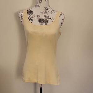 Eddie Bauer Soft Cream Tank Top
